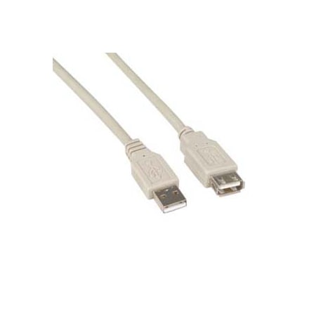 Bestlink Netware A-Male to A-Female USB2.0 Extension Cable- 6Ft- Ivory 150107IV